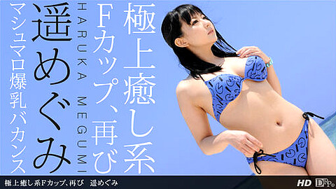 Megumi Haruka 美人色白巨乳剛毛